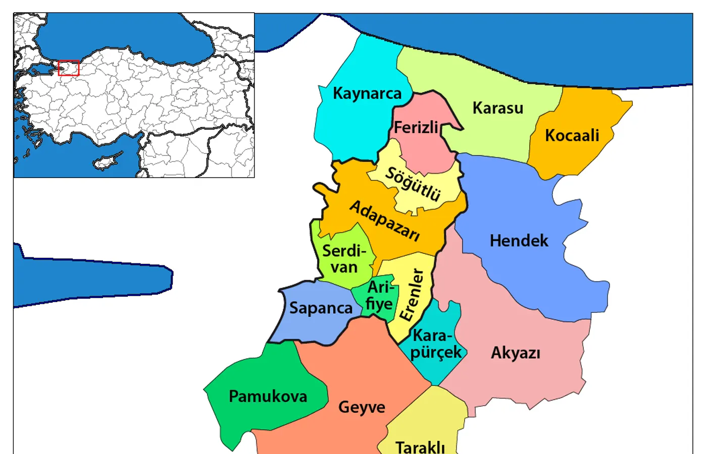 Sakarya kent ve kültür görünümü